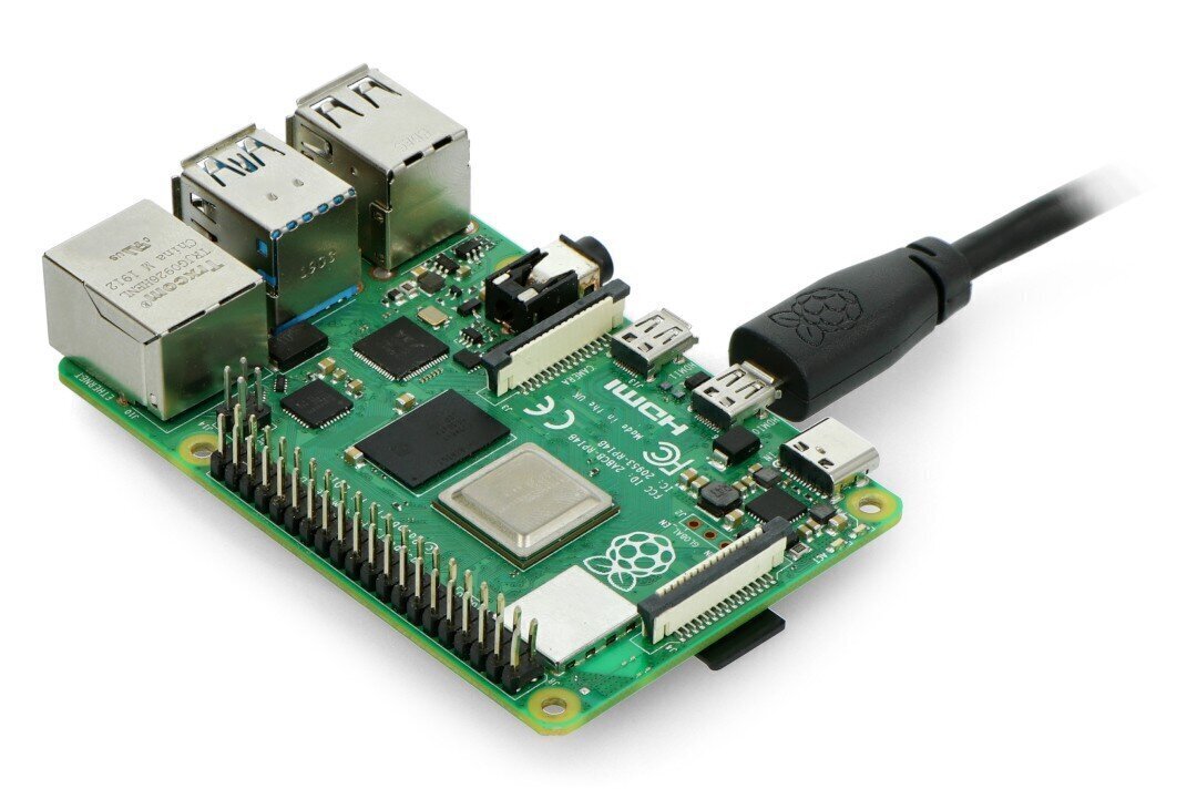 Raspberry Pi, Micro HDMI - HDMI, 1 m цена и информация | Kabeļi un vadi | 220.lv