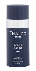 Sejas krēms vīriešiem Thalgo Men Force Marine Regenerating Cream, 50 ml cena un informācija | Sejas krēmi | 220.lv