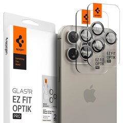 Spigen OPTIK.TR Ez Fit Camera Protector 2-pack цена и информация | Защитные пленки для телефонов | 220.lv