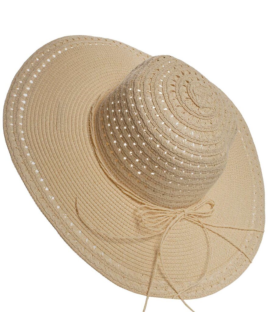 Sieviešu ažūra salmu cepure 8035-uniw цена и информация | Sieviešu cepures | 220.lv