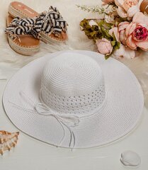 Cepure ar ažūra apdari 8091-uniw цена и информация | Женские шапки | 220.lv