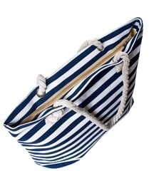 Большая пляжная сумка для пляжного пикника в полоску. цена и информация | Женские сумки | 220.lv