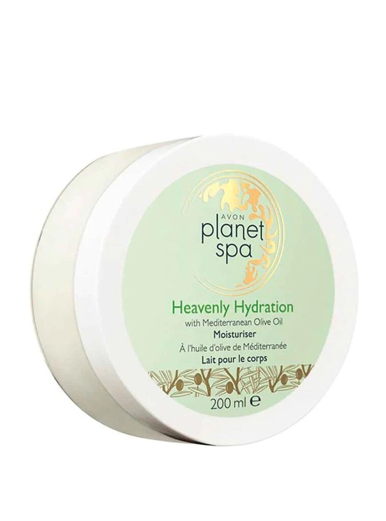 Planet spa mitrinošs ķermeņa krēms ar olīveļļu, 200ml, Avon cena un informācija | Ķermeņa krēmi, losjoni | 220.lv