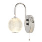 Searchlight sienas lampa Allure LED 51481CC cena un informācija | Sienas lampas | 220.lv