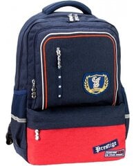 Рюкзак школьный ПРЕСТИЖ, CoolForSchool, с отделением для компьютера 16", 410х300х170 мм, синий/красный цена и информация | Школьные рюкзаки, спортивные сумки | 220.lv