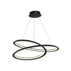 Searchlight подвесной светильник Swirl LED 51871-1BK цена и информация | Люстры | 220.lv