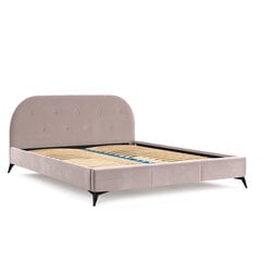 Кровать Liv&Lars Akila 140x200 см, фиолетовый цена и информация | Кровати | 220.lv