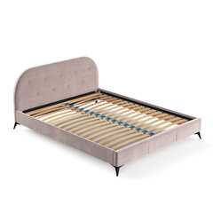 Кровать Liv&Lars Akila 160x200 см, фиолетовый цена и информация | Кровати | 220.lv