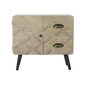 Kumode DKD Home Decor Dabisks Melns MDF 60 x 30 x 56 cm cena un informācija | Kumodes | 220.lv