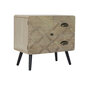 Kumode DKD Home Decor Dabisks Melns MDF 60 x 30 x 56 cm cena un informācija | Kumodes | 220.lv