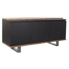 Kumode DKD Home Decor Melns Brūns Mango koks 160 x 42 x 72 cm cena un informācija | Kumodes | 220.lv