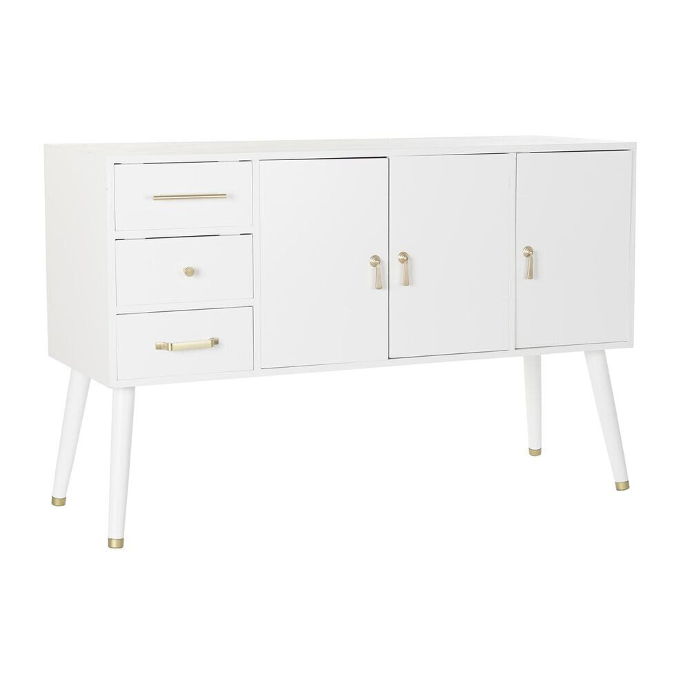 Kumode DKD Home Decor Balts Dabisks Metāls Krēmkrāsa 120 x 40 x 78,5 cm cena un informācija | Kumodes | 220.lv