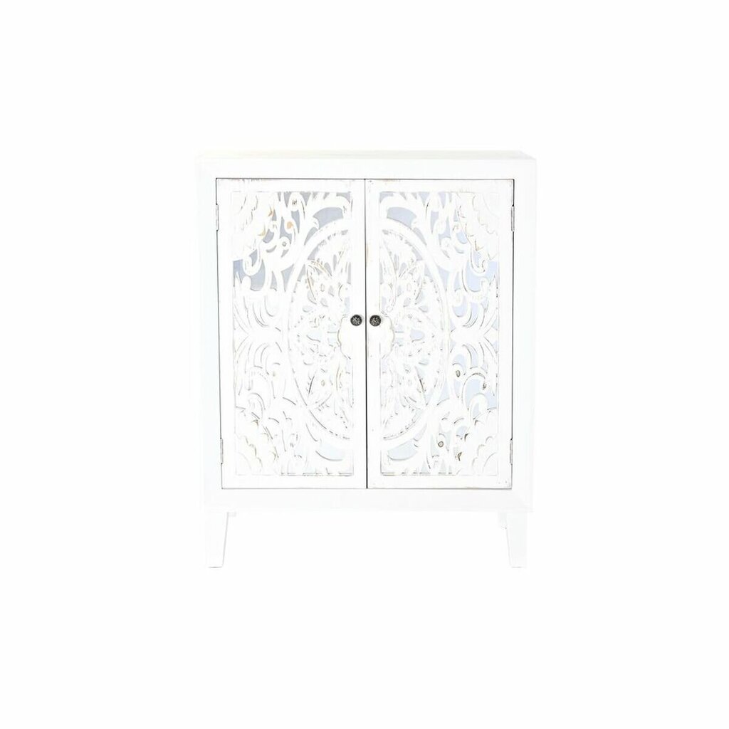 Kumode DKD Home Decor Balts spogulis Egle MDF 80 x 35 x 102 cm цена и информация | Kumodes | 220.lv
