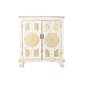 Kumode DKD Home Decor Balts Egle Bronza MDF 93,5 x 36,5 x 110 cm cena un informācija | Kumodes | 220.lv