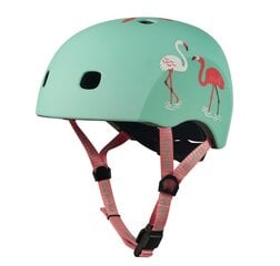 Bērnu ķivere Micro Flamingo, zaļa цена и информация | Шлемы | 220.lv