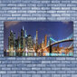 Reprodukcija Bridge City arhitektūra cena un informācija | Gleznas | 220.lv