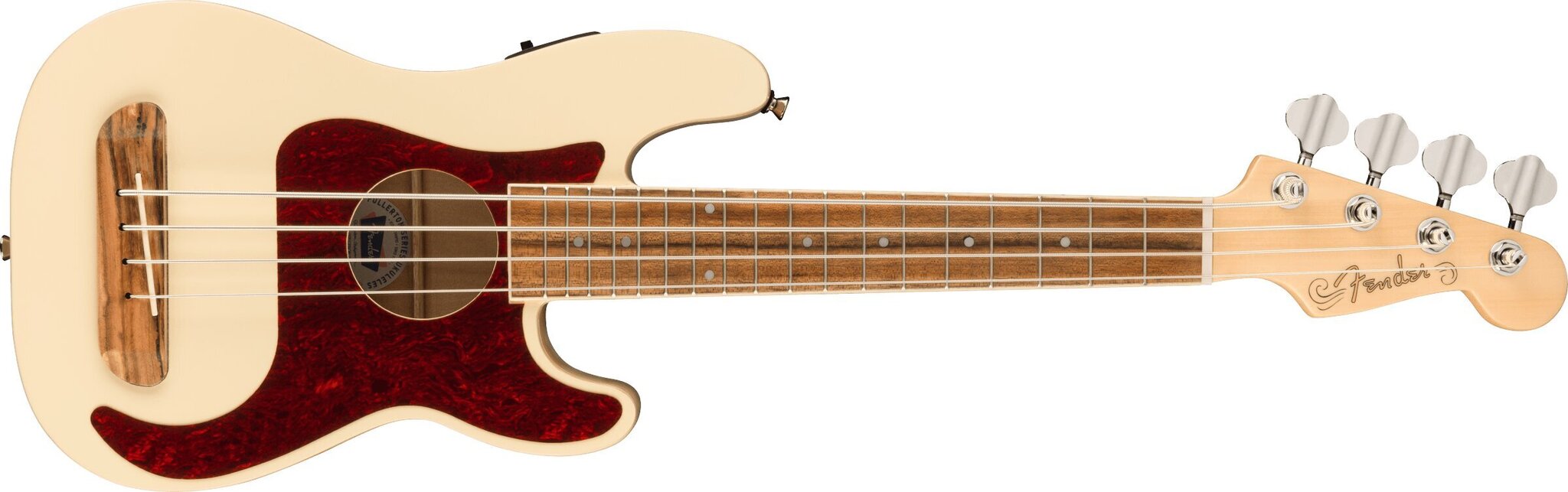 Электрическая, акустическая, бас-гитара укулеле Fender Fullerton Precision  Olympic White цена | 220.lv