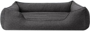 Лежак для собак, темно-серый цвет, L, 65x50 см цена и информация | Лежаки, домики | 220.lv