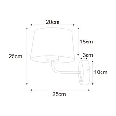 Sienas lampa V-4361 цена и информация | Настенные светильники | 220.lv