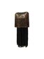 Eleganta kleita ar fliteriem Luxury 90 Melna, zelta цена и информация | Kleitas | 220.lv