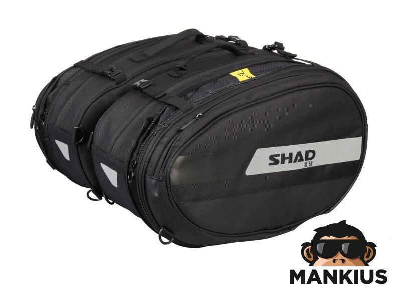 Sānu somas Shad 46-58L, 2 gab. cena un informācija | Moto piederumi | 220.lv