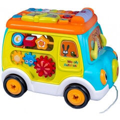 Вращающийся сортировочный автобус Smily Play цена и информация | Игрушки для малышей | 220.lv