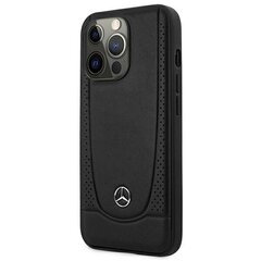 Mercedes MEHCP15XARMBK iPhone 15 Pro Max 6.7" czarny|black hardcase Leather Urban cena un informācija | Telefonu vāciņi, maciņi | 220.lv