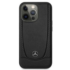 Mercedes MEHCP15XARMBK iPhone 15 Pro Max 6.7" czarny|black hardcase Leather Urban cena un informācija | Telefonu vāciņi, maciņi | 220.lv