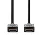 Nedis CVGT34000BK50 Ātrgaitas HDMI ™ Kabelis ar Ethernet / 5 m cena un informācija | Kabeļi un vadi | 220.lv