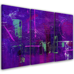 Reprodukcija Violeta abstrakcija cena un informācija | Gleznas | 220.lv