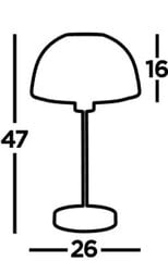 Searchlight настольный светильник Honeycome EU6848BGO цена и информация | Настольные лампы | 220.lv