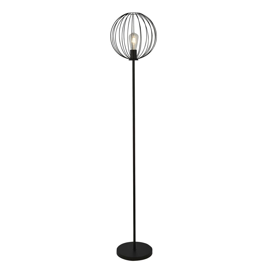 Searchlight stāvlampa Rondo EU60832BK cena un informācija | Stāvlampas | 220.lv