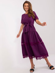 платье lk-sk-509344.37 фиолетовое цена и информация | Платья | 220.lv