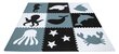 Paklājs - puzle Humbi Jūras dzīvnieki, 9 gab. cena un informācija | Attīstošie paklājiņi | 220.lv