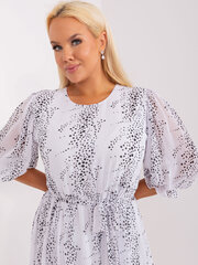 платье lk-sk-509380.45 белое/розовое цена и информация | Платья | 220.lv