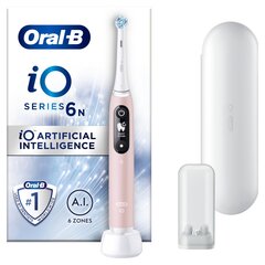 Oral-B iO Series 6 pink cena un informācija | Elektriskās zobu birstes | 220.lv