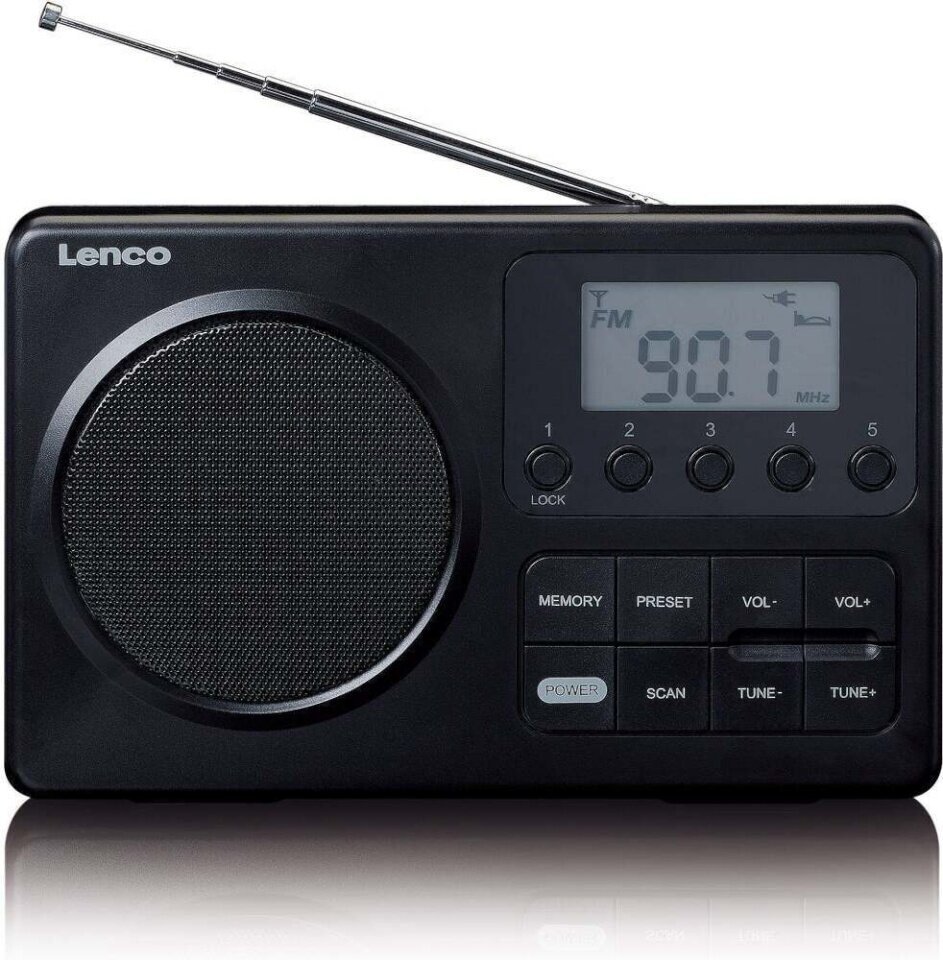 Lenco MPR-035BK cena un informācija | Radioaparāti, modinātājpulksteņi | 220.lv