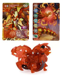 Figūra ar kārtīm Bakugan Legends Nova Dragonoid x Nillious cena un informācija | Rotaļlietas zēniem | 220.lv