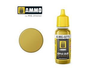 AMMO MIG - Akrila krāsas FS-33434 Giallo Mimetico 3, 17ml, 0275 cena un informācija | Modelēšanas un zīmēšanas piederumi | 220.lv