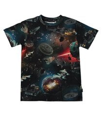 Детская футболка Ralphie Molo, черный/красный 5715084445009 цена и информация | Рубашки для мальчиков | 220.lv