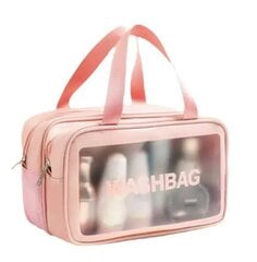 Портативная сумочка-косметичка, розовая цена и информация | Косметички, косметические зеркала | 220.lv