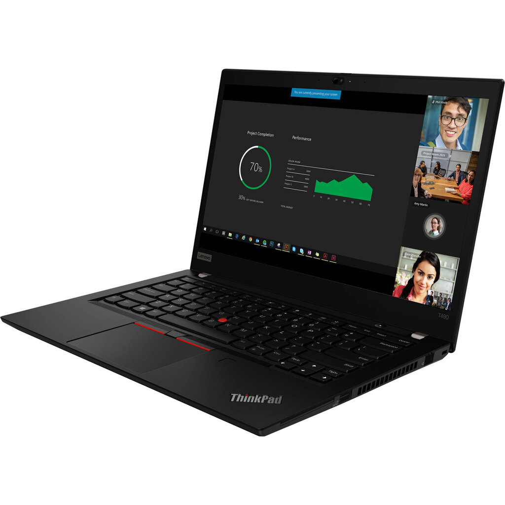 Lenovo ThinkPad T490; Intel Core i5-8265U|8GB|14.0 FHD IPS AG|256GB|Windows 11 PRO|Atjaunināts/Renew cena un informācija | Portatīvie datori | 220.lv