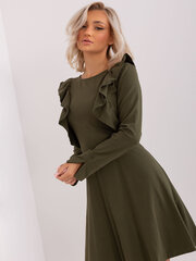 платье em-sk-hs-21-487.41 морское зеленое цена и информация | Платья | 220.lv