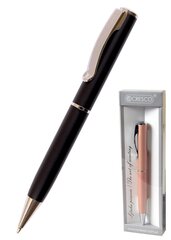Lodīšu pildspalva Cresco Aston, melna, 1.0 mm cena un informācija | Rakstāmpiederumi | 220.lv
