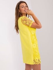 платье lk-sk-506313.66p желтое цена и информация | Платья | 220.lv