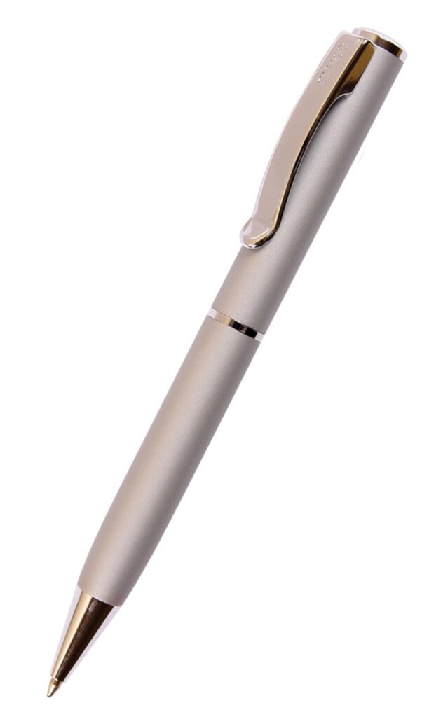 Lodīšu pildspalva Cresco Aston, sudraba krāsā, 0.1mm cena un informācija | Rakstāmpiederumi | 220.lv