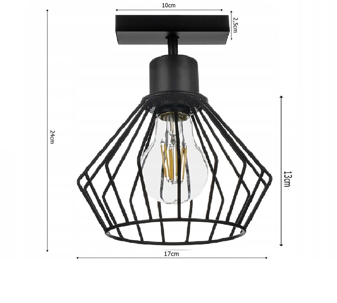 Ledlux griestu lampa цена и информация | Griestu lampas | 220.lv