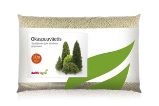 Skujkoku mēslojums, Baltic Agro, 15 kg cena un informācija | Beramie mēslošanas līdzekļi | 220.lv