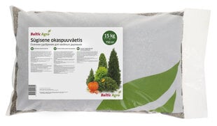 Rudens skujukoku mēslojums, Baltic Agro, 15 kg cena un informācija | Beramie mēslošanas līdzekļi | 220.lv