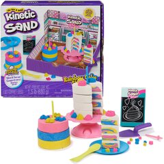 Kinētisko smilšu komplekts Rainbow Cake цена и информация | Развивающие игрушки | 220.lv